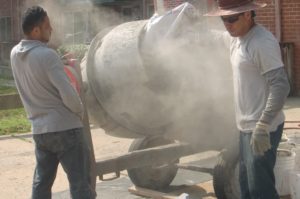 Dusty-Concrete-Mixer-Photo-cropped-300x199 New OSHA Requirements Regarding Silica Dust