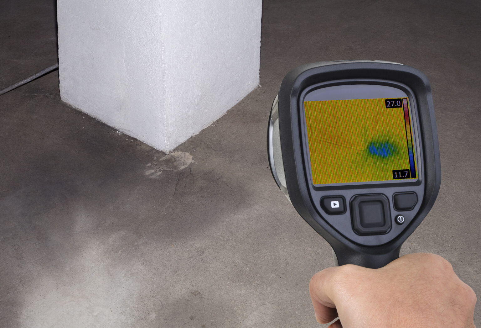 Concrete Evaluation by Thermal Imaging Engineering Technical Consultants